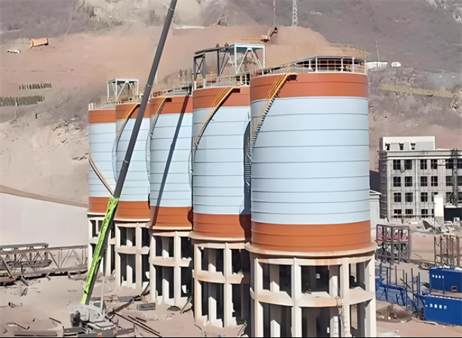 突泉高架钢板仓