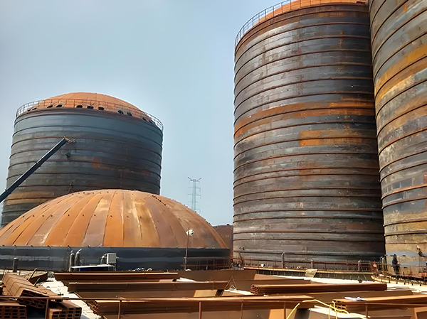 突泉焦粉钢板仓